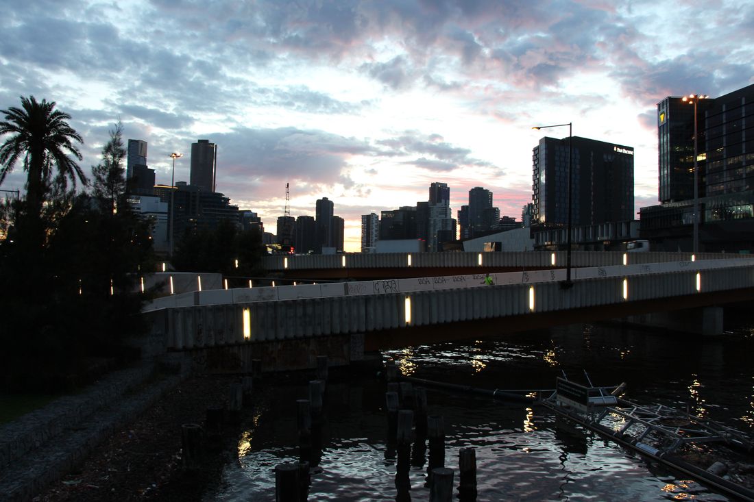 Wurundjeri Way Bridge